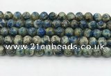 CKJ476 15.5 inches 10mm round natural k2 jasper beads wholesale