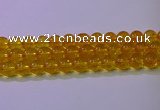 CKQ383 15.5 inches 10mm round dyed crackle quartz beads
