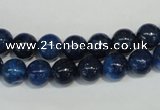 CKU102 15.5 inches 8mm round dyed kunzite beads wholesale