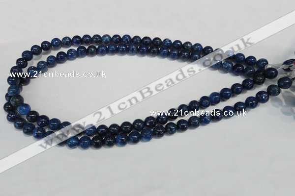 CKU102 15.5 inches 8mm round dyed kunzite beads wholesale