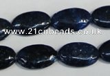 CKU132 15.5 inches 12*20mm oval dyed kunzite beads wholesale