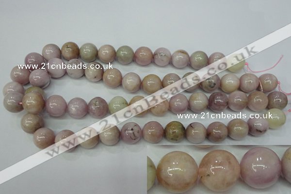 CKU206 15.5 inches 12mm round pink kunzite beads wholesale