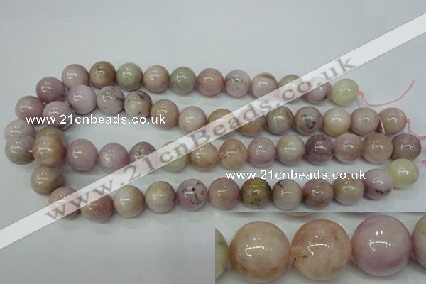 CKU207 15.5 inches 14mm round pink kunzite beads wholesale