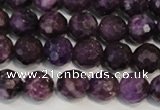 CKU23 15.5 inches 10mm faceted round purple kunzite beads wholesale