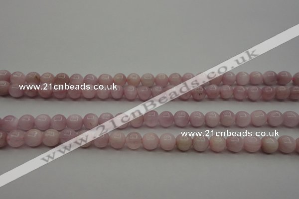 CKU251 15.5 inches 6mm round pink kunzite beads wholesale