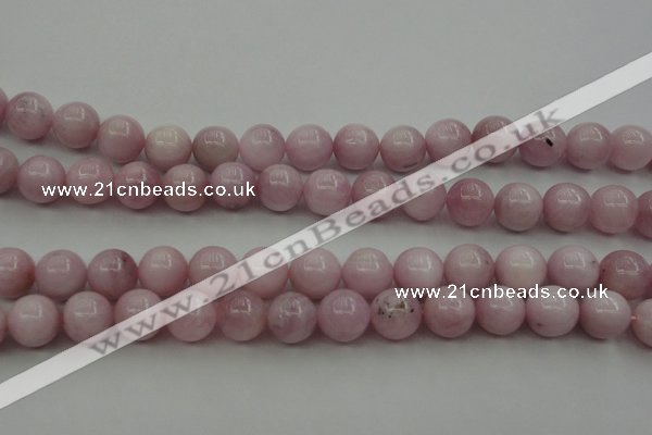 CKU254 15.5 inches 10mm round pink kunzite beads wholesale