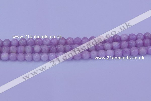 CKU262 15.5 inches 8mm round natural pink kunzite beads