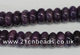 CKU32 15.5 inches 6*10mm rondelle purple kunzite beads wholesale