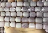 CKU332 15.5 inches 10*12mm tube kunzite gemstone beads