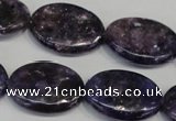 CKU42 15.5 inches 18*25mm oval purple kunzite beads wholesale