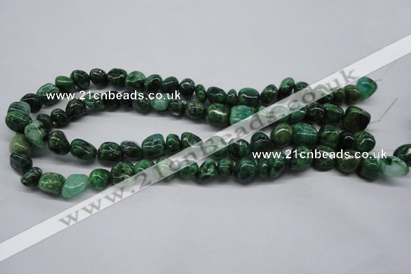 CKU54 15.5 inches 8*10mm - 10*12mm nuggets dyed kunzite beads