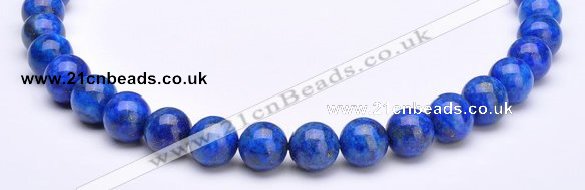 CLA22 round 6mm blue lapis lazuli gemstone beads wholesale