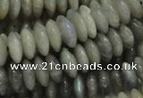 CLB09 16 inches 6*12mm roundel labradorite gemstone beads wholesale