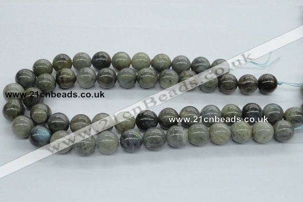 CLB103 15.5 inches 16mm round labradorite gemstone beads wholesale