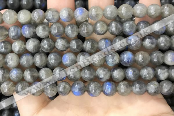 CLB1033 15.5 inches 8mm round labradorite beads wholesale