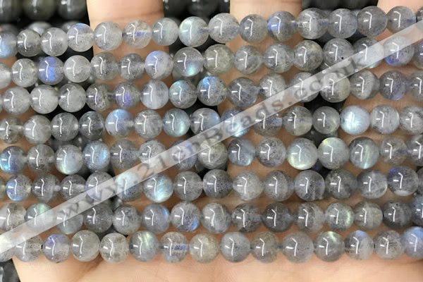 CLB1057 15.5 inches 6mm round labradorite gemstone beads