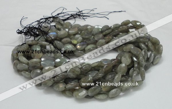 CLB11 16 inches 12*16mm faceted oval labradorite gemstone beads