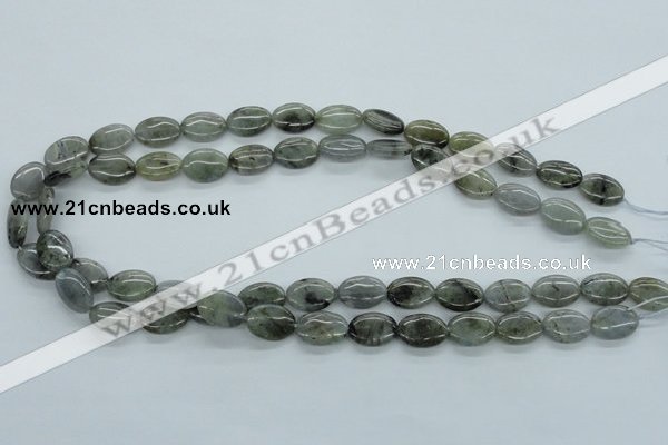 CLB112 15.5 inches 10*14mm oval labradorite gemstone beads wholesale