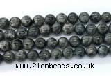 CLB1204 15.5 inches 12mm round black labradorite gemstone beads