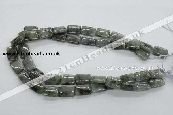 CLB122 15.5 inches 13*18mm rectangle labradorite gemstone beads wholesale