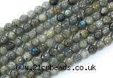 CLB1231 15.5 inches 6mm faceted round labradorite gemstone beads