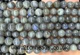 CLB1292 15 inches 8mm round labradorite beads wholesale