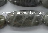 CLB136 15.5 inches 20*40mm oval labradorite gemstone beads