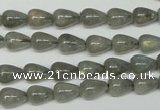 CLB152 15.5 inches 7*9mm teardrop labradorite gemstone beads
