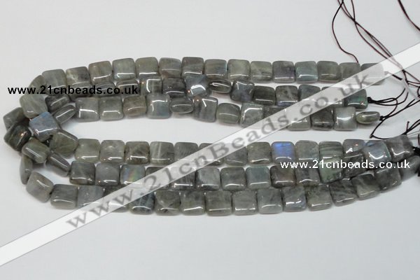 CLB163 15.5 inches 12*12mm square labradorite gemstone beads