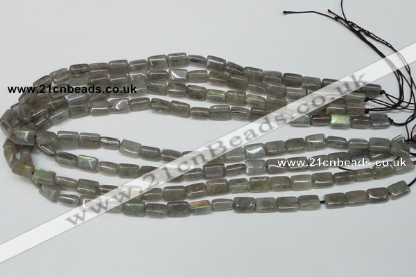 CLB165 15.5 inches 7*10mm rectangle labradorite gemstone beads