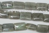 CLB166 15.5 inches 8*12mm rectangle labradorite gemstone beads