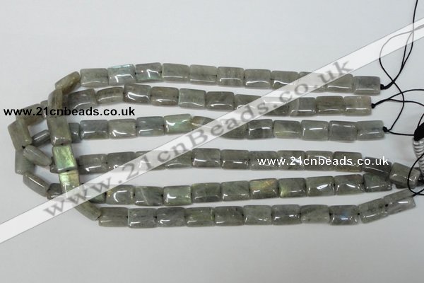 CLB166 15.5 inches 8*12mm rectangle labradorite gemstone beads