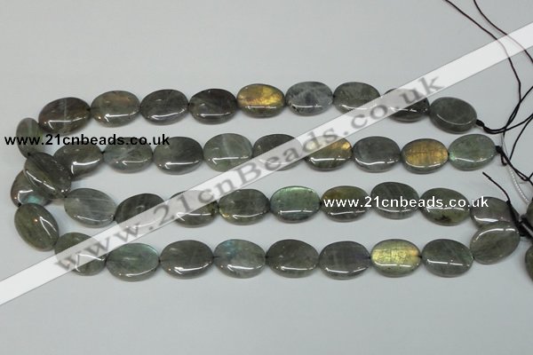 CLB175 15.5 inches 15*20mm oval labradorite gemstone beads