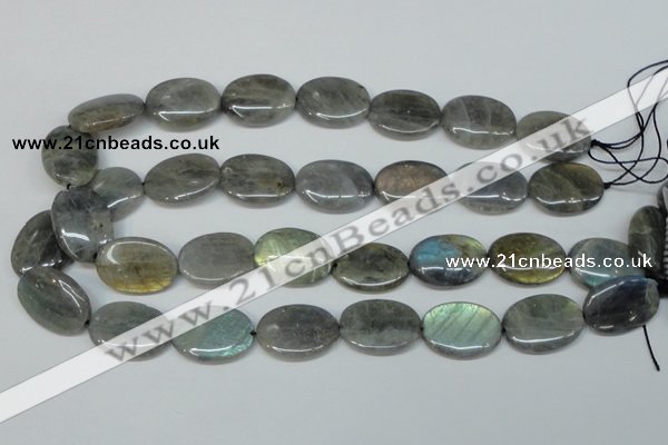 CLB176 15.5 inches 18*25mm oval labradorite gemstone beads