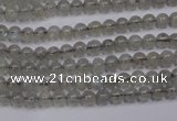 CLB18 15.5 inches 4mm round labradorite gemstone beads wholesale