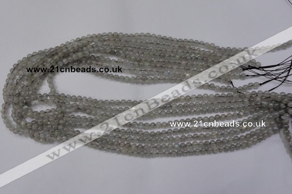 CLB18 15.5 inches 4mm round labradorite gemstone beads wholesale