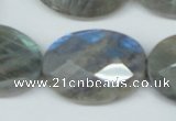 CLB189 15.5 inches 22*30mm faceted oval labradorite beads