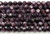 CLB2051 15 inches 11mm round natural lepidolite gemstone beads