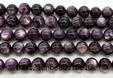 CLB2053 15 inches 13mm round natural lepidolite gemstone beads