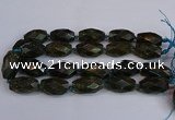 CLB235 15.5 inches 18*30mm - 20*30mm faceted rice labradorite beads