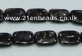 CLB309 15.5 inches 10*14mm rectangle black labradorite gemstone beads