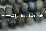 CLB33 15.5 inches 11*16mm faceted rondelle labradorite gemstone beads