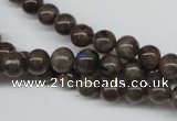 CLB431 15.5 inches 6mm round grey labradorite beads wholesale