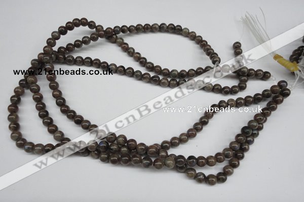 CLB431 15.5 inches 6mm round grey labradorite beads wholesale