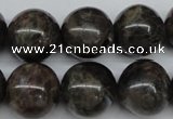 CLB436 15.5 inches 16mm round grey labradorite beads wholesale