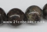 CLB438 15.5 inches 20mm round grey labradorite beads wholesale