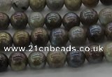 CLB602 15.5 inches 8mm round AB-color labradorite beads