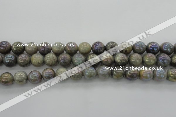 CLB605 15.5 inches 14mm round AB-color labradorite beads