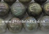 CLB607 15.5 inches 18mm round AB-color labradorite beads