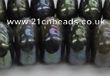 CLB622 15.5 inches 10*20mm rondelle AB-color labradorite beads